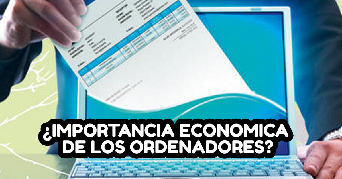 importancia economica de los ordenadore