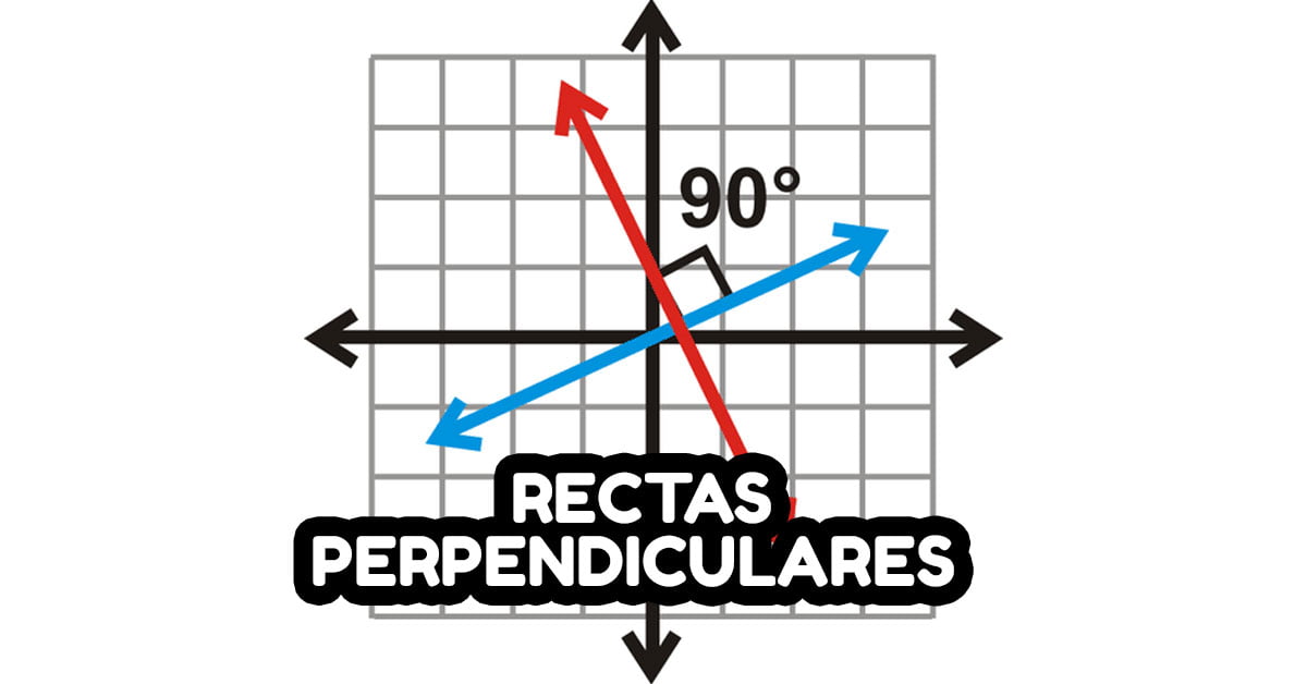 rectas perpendiculares que son y con ejemplos