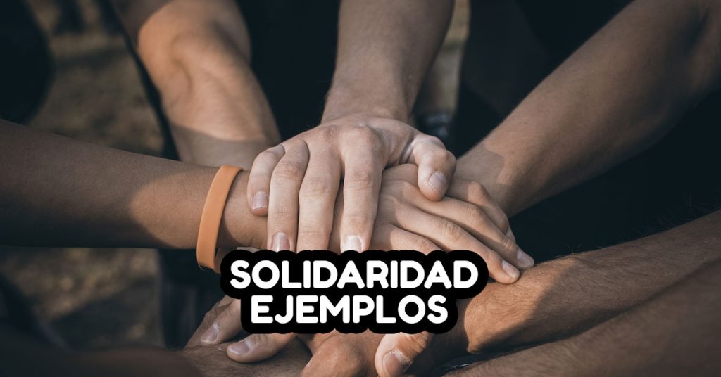 solidaridad ejemplos