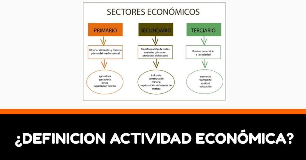 definicion actividades economicas