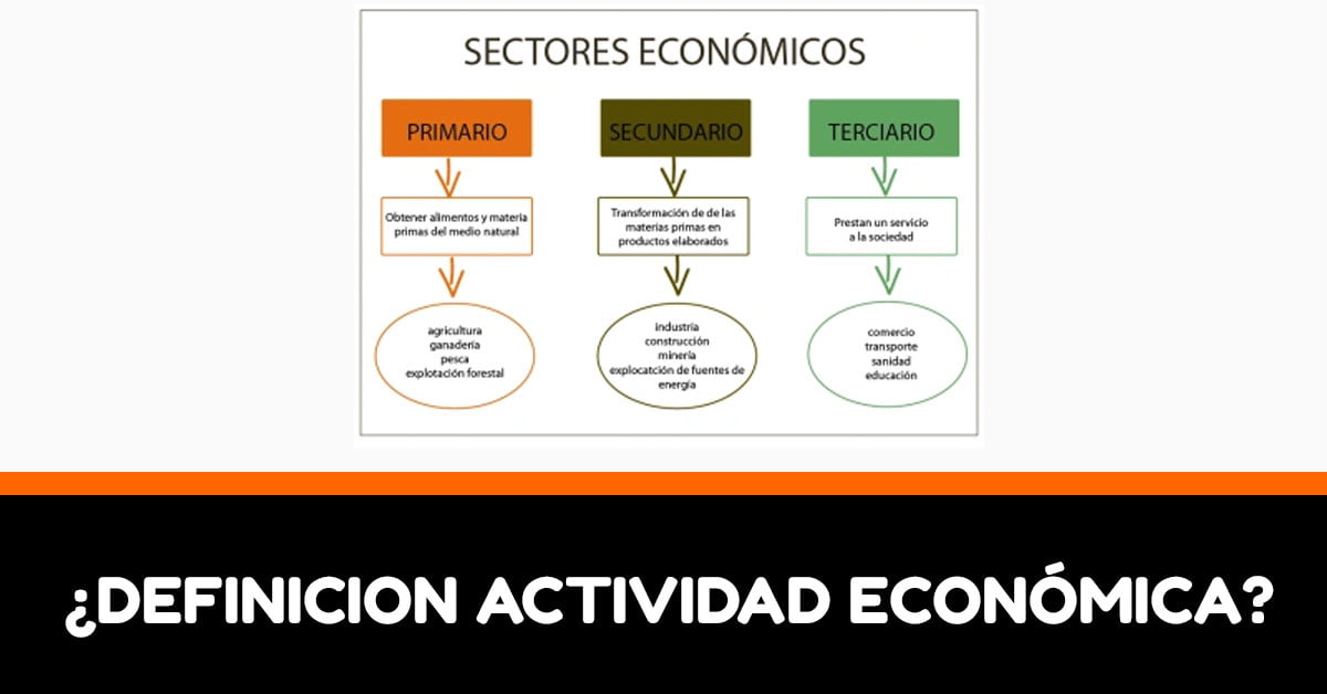 definicion actividades economicas