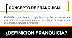 definicion de franquicia