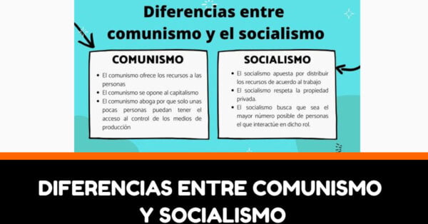 Comunismo Vs Socialismo: ¿Cuál Es La Diferencia Real?