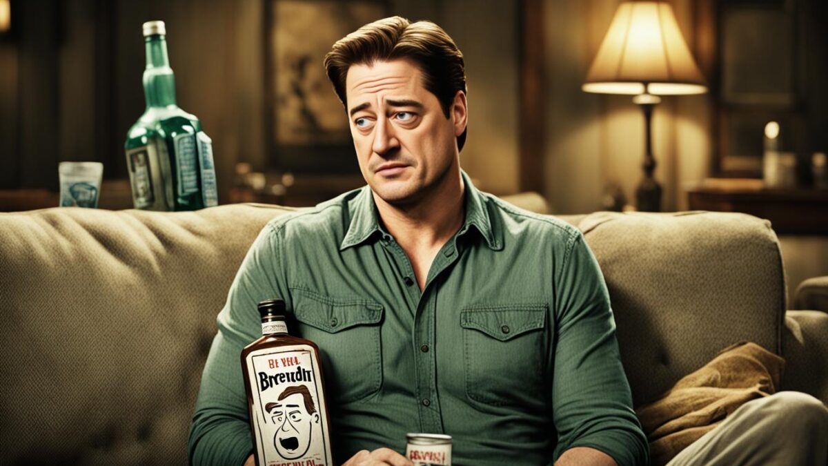 Brendan Fraser arruinado