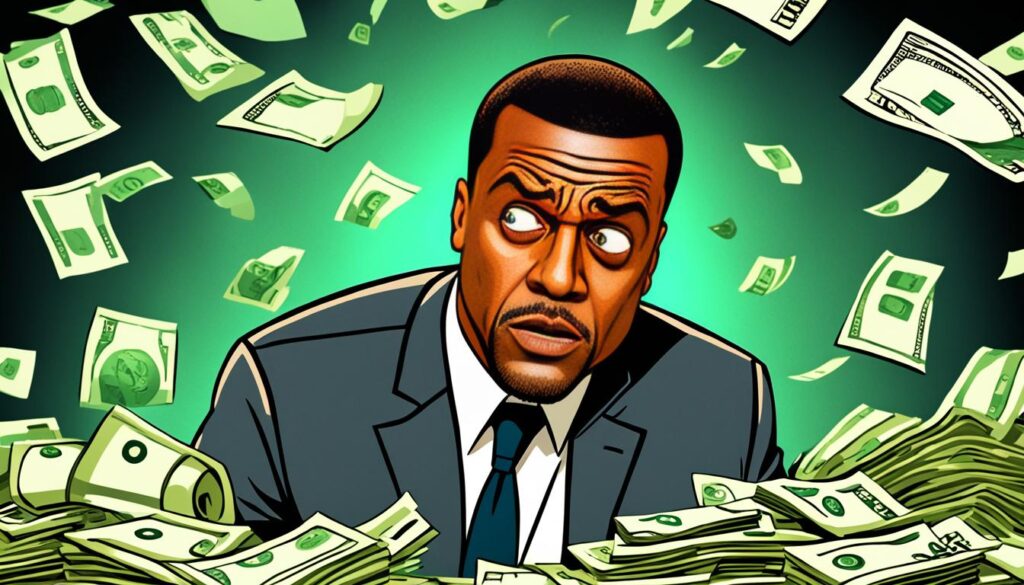 Chris Tucker arruinado