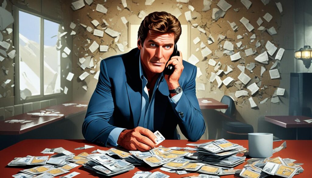 David Hasselhoff arruinado