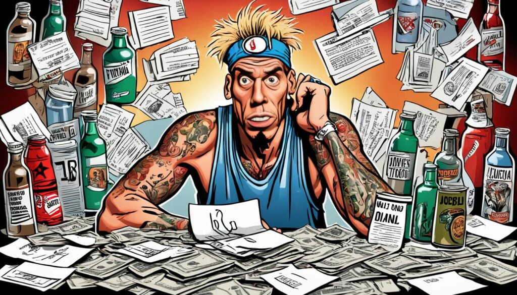 Dennis Rodman arruinado