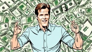 Kevin Bacon arruinado