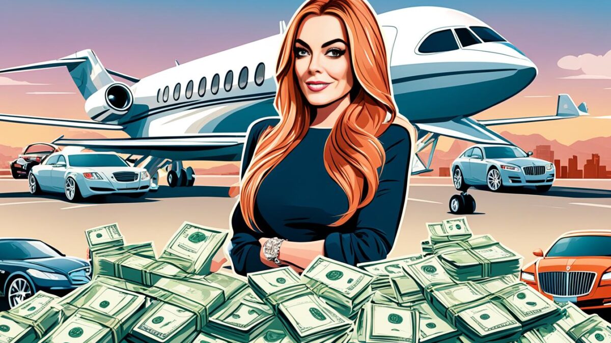 Lindsay Lohan arruinada