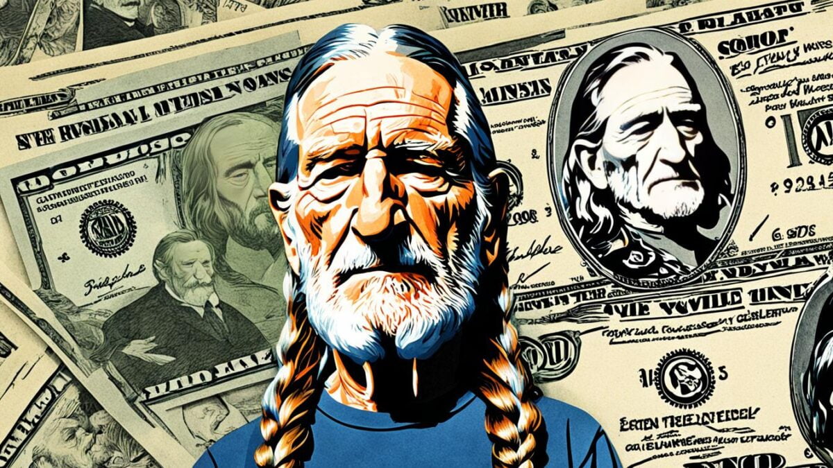 Willie Nelson arruinado