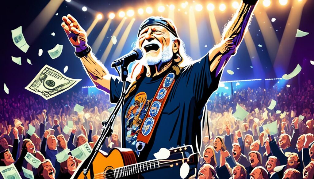 Willie Nelson en concierto Willie Nelson en concierto