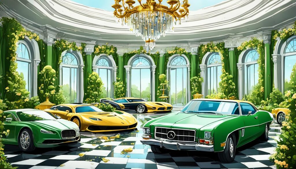 vida lujosa insostenible