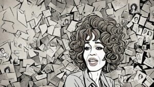 Whitney Houston arruinada