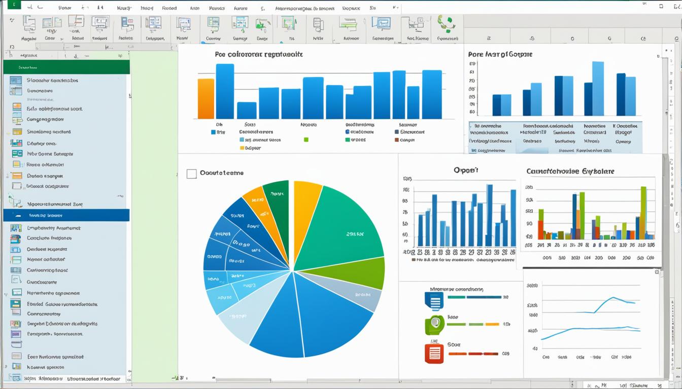 herramientas de gráficos de excel